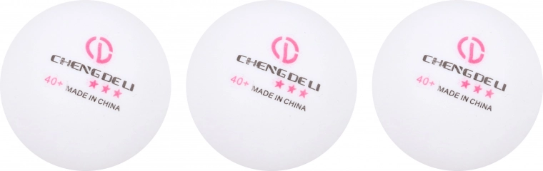 Piłeczki do tenisa stołowego – zestaw 3 szt.