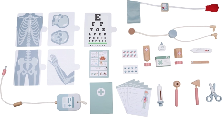 30-elementowe akcesoria lekarskie