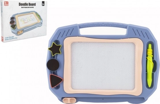 Magnetyczna niebieska tablica do rysowania dla dzieci