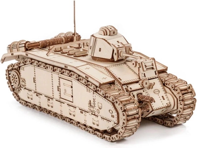 Szczegółowy model czołgu Char B1