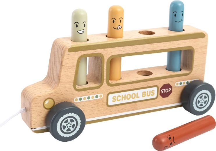 Autobus do ciągnięcia ze sznurkiem