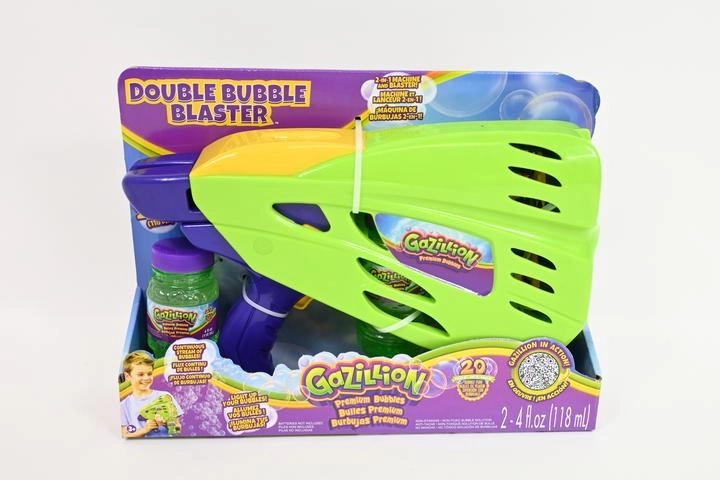 Gazillion Double Bubble Blaster 2w1 – maszynka do baniek z LED