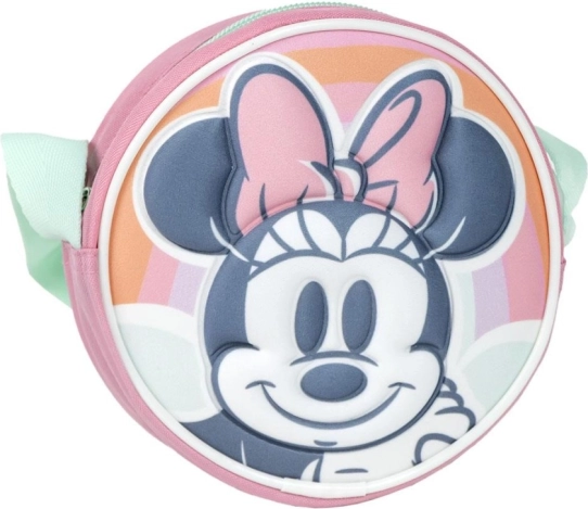 Dziecięca torebka na ramię Minnie na zamek