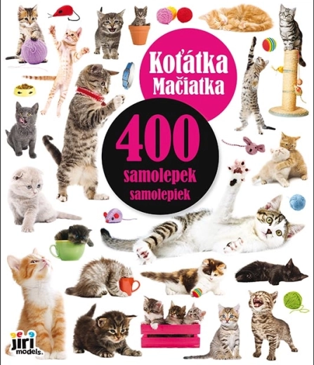 400 naklejek Kociątka