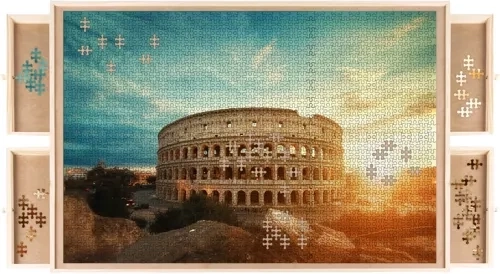 Duża tablica do układania puzzli Malatec