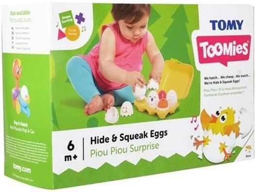 Toomies schowaj i piszcz jajeczka (6 szt.)