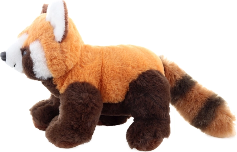 Realistyczne detale czerwonej pandy