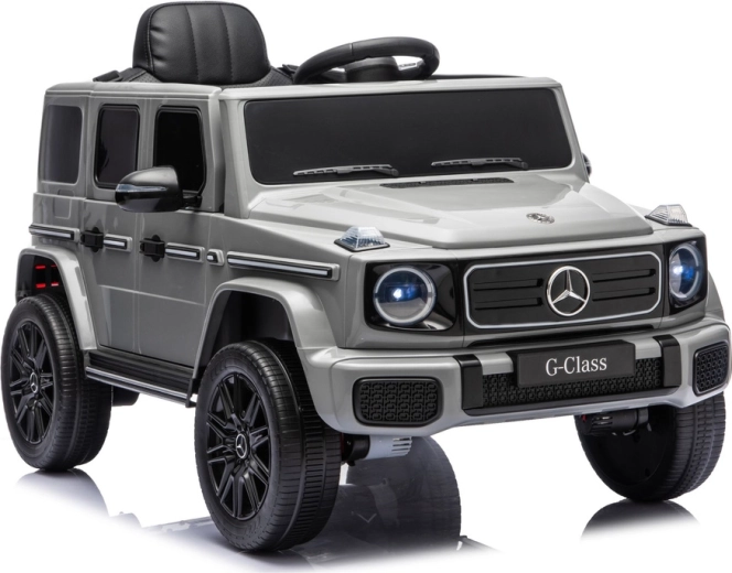 Dziecięcy samochód elektryczny Mercedes G 4x4 24 V szary