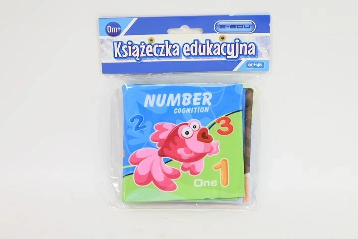 Książeczka malucha e-edu cyferki – edukacyjna książeczka o cyfrach dla najmłodszych