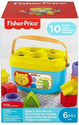 Pierwsze klocki dla niemowląt FISHER‑PRICE