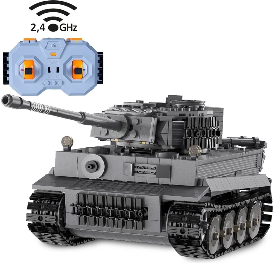 Zestaw konstrukcyjny CaDA Tiger w skali 1:35 ze zdalnym sterowaniem