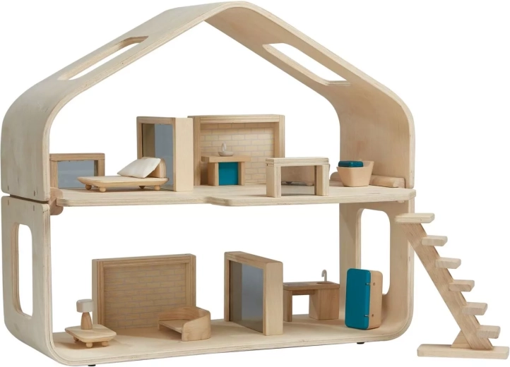 Nowoczesny domek dla lalek Plan Toys