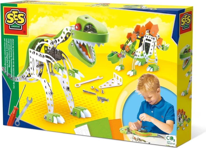 Dwa modele dinozaurów do złożenia