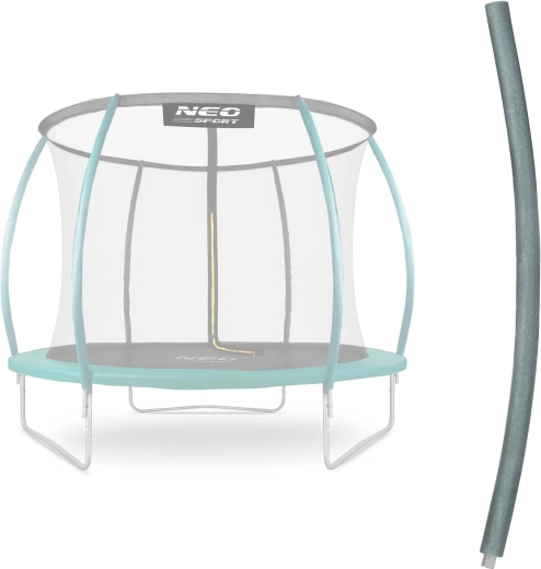 Neo-Sport górna część słupka do trampoliny typ C 8–14 ft zielona