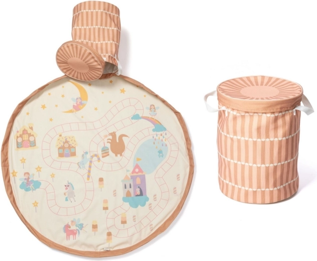 Play&Go Soo kosz na zabawki z matą do zabawy Fairyworld