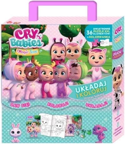 Cry Babies Magic Tears – układaj i koloruj, część 1