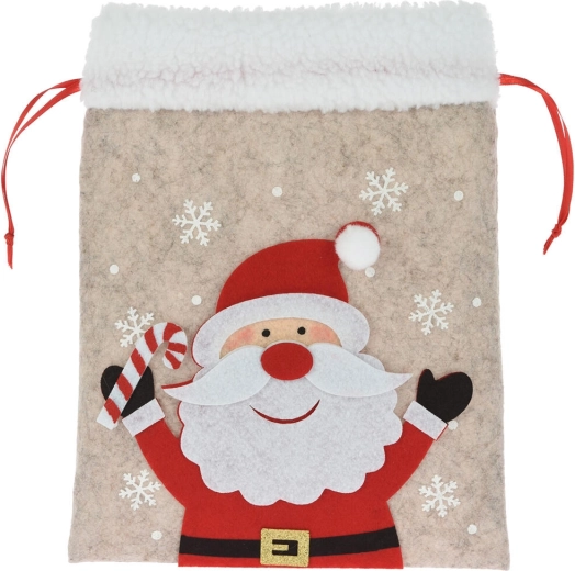 Miękki filc i puszysty brzeg dla świątecznego wyglądu