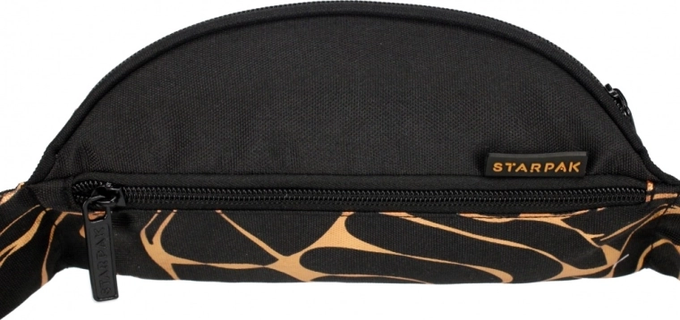 Dwie bezpieczne kieszenie na zamek