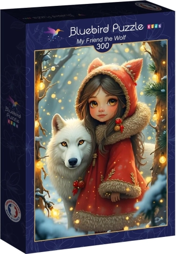 Puzzle Bluebird „mój przyjaciel wilk” 300 elementów