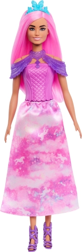 Lalka Barbie z różowymi włosami