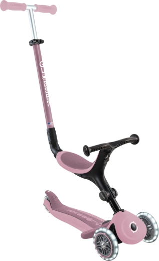 Globber GO UP active lights ecologic 3w1 hulajnoga berry