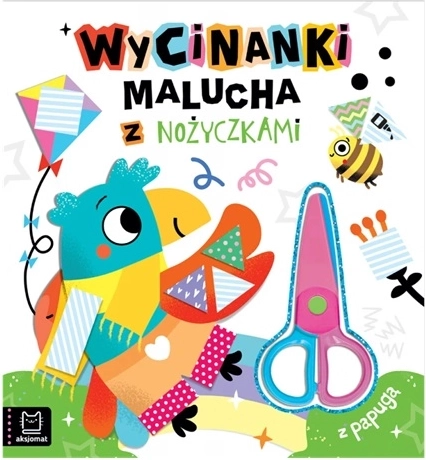 Wycinanki malucha z nożyczkami – Z papugą