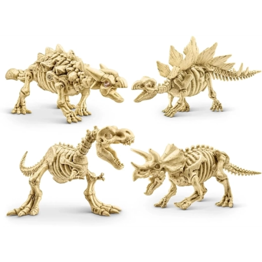 Złóż dinozaura ze świecącymi oczami