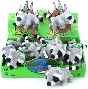 Pluszowy szop jako brelok do kluczy 14 cm