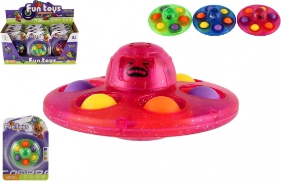 Kolorowy antystresowy spinner