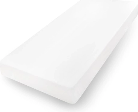 Babymatex elastyczne prześcieradło jersey do łóżeczka 60 × 120 cm, białe