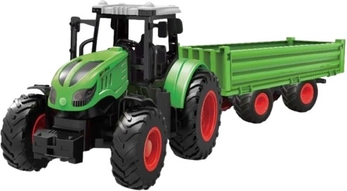 Traktor zdalnie sterowany radiowo z przyczepą