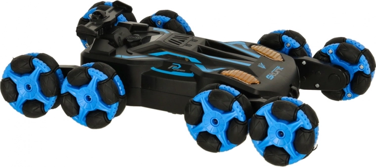 Zdalnie sterowany samochód z muzyką i światłami, 8 kół i sterowanie gestami