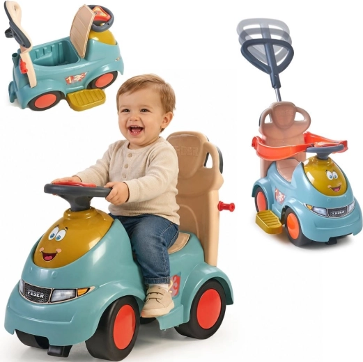 FEBER wielofunkcyjny jeździk Push N'Go Casual 3 w 1