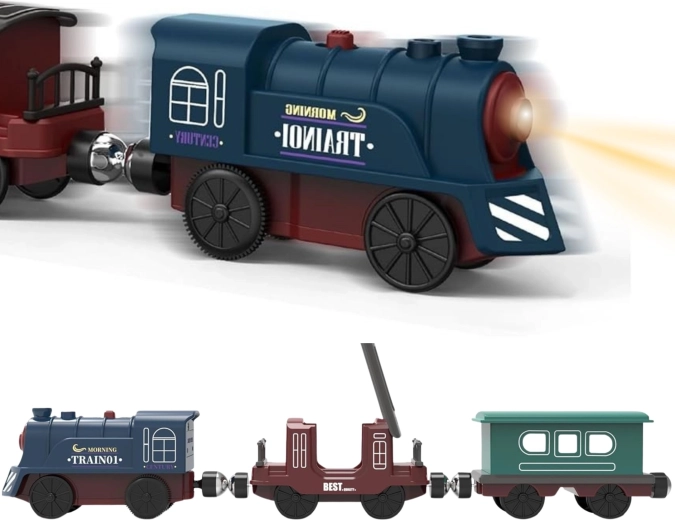 Automatyczny ruch i światło lokomotywy