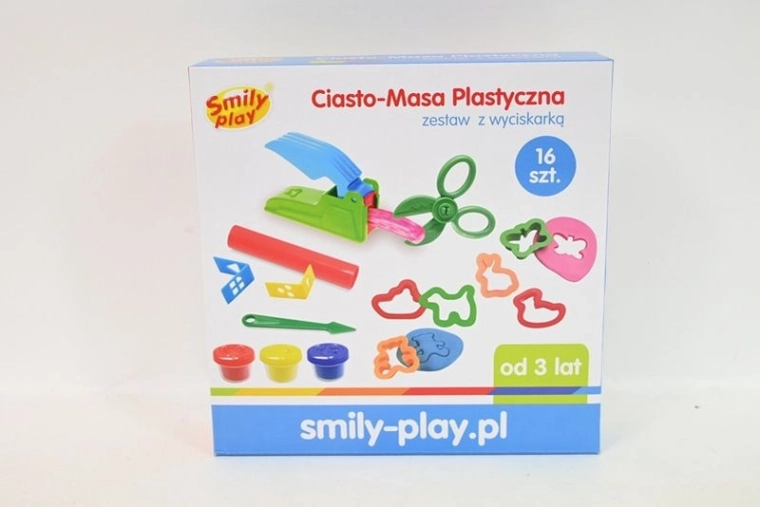 SmilyP kreatywna masa plastyczna z wyciskarką