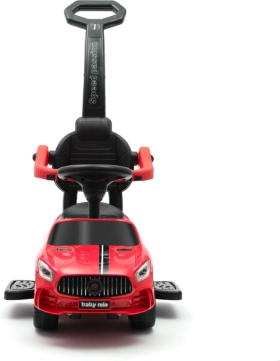 Panel dźwiękowy i schowek pod siedziskiem