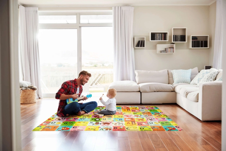 Dwustronny design do nauki i zabawy