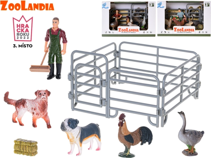 Zoolandia farma ze zwierzątkami i akcesoriami, 3 rodzaje