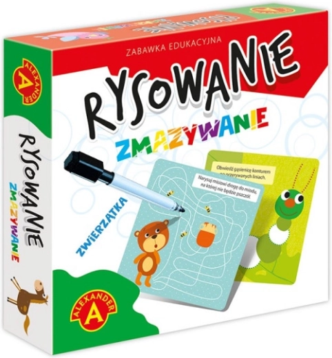 Zestaw do rysowania Mazanie zwierząt