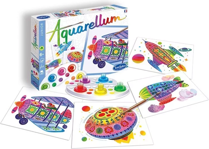 Sentosphere Akwarele junior w powietrzu