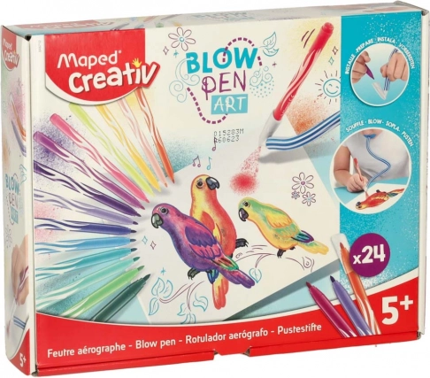 Maped Creativ Sztuka pisakami powietrznymi 24 kolory