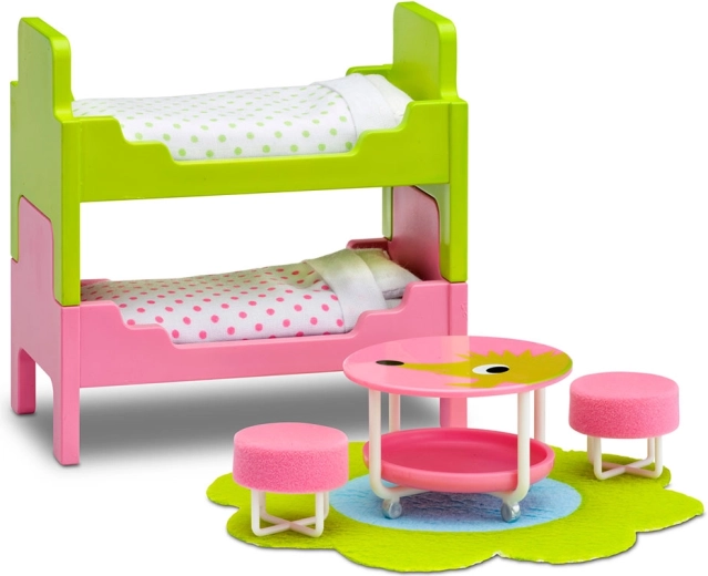 Lundby zestaw mebli do pokoju dziecięcego do domku dla lalek