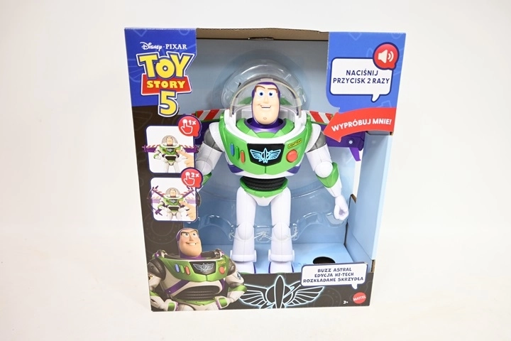 Disney Pixar Toy Story 5 – figurka Buzz Astral z rozkładanymi skrzydłami