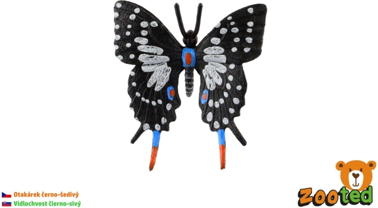Figurka tropikalnego motyla Papilio Zooted