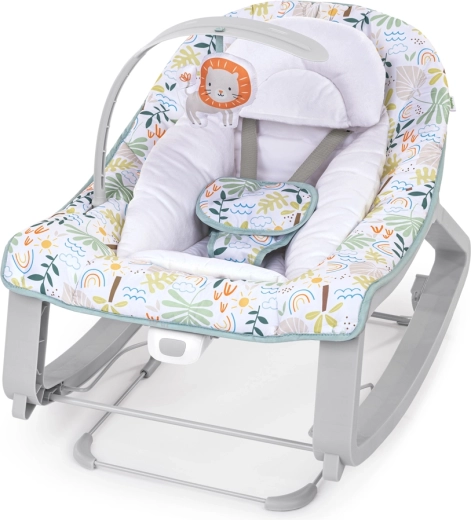 Ingenuity wibrujący leżaczek i bujaczek 3w1 Keep Cozy Madi do 18 kg