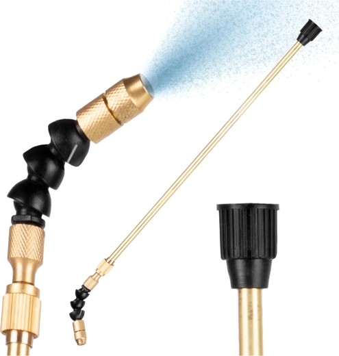 Ręczny opryskiwacz MasterSpray 5/8 l z mosiężną teleskopową lancą