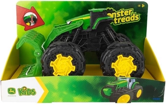 Tomy John Deere monster traktor z ładowaczem