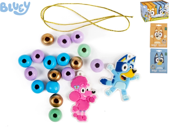 Bluey zestaw do tworzenia bransoletek i naszyjników