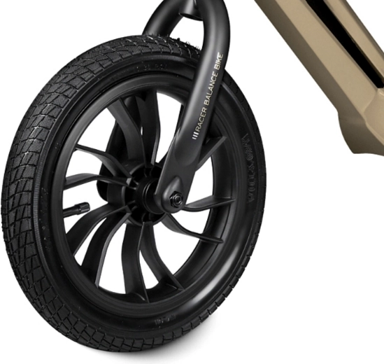 12" pompowane opony dla stabilnej jazdy