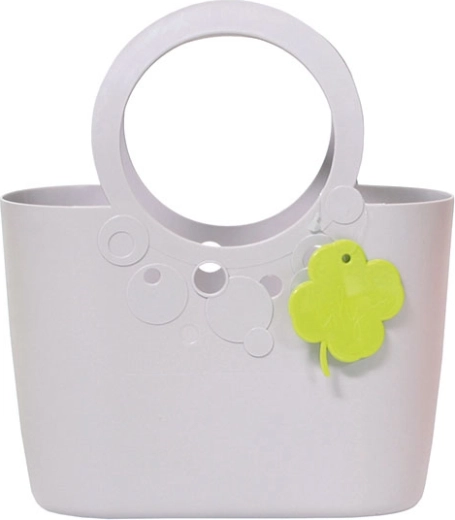 Plastowa torba Lily 24 cm – jasnofioletowa
